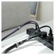 Cable Wrap Tape Baseus Colourful Circle Velcro strap, (black, 300 cm, strap velcro) #ACMGT-F01 Preview 3