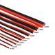Wire In Silicone Insulation 2x18AWG, (0.75 mm², 1 m, red, black, UL3135) Preview 1