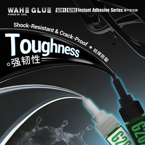 Glue 2UUL G201, (transparent, quick drying, for gluing back covers, for display frames, 20 ml, 20-50s) Preview 1
