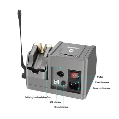 Soldering Station Sunshine H3 210, (digital, 80 W) Preview 8