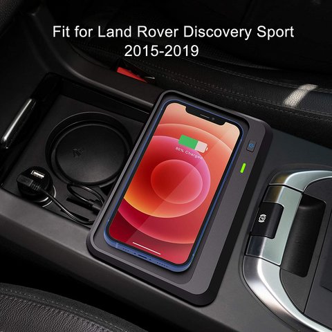 Безпровідна зарядка QI для Land Rover Discovery Sport 2015-2019 р.в. Прев'ю 1