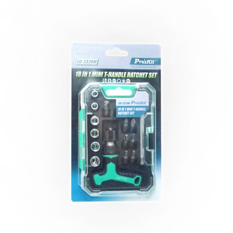Mini T-handle Ratchet Set Pro'sKit SD-2320M Preview 3
