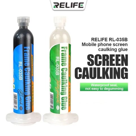 Glue RELIFE RL-035B, (transparent, for gluing back covers, for display frames, 30 ml) Preview 1