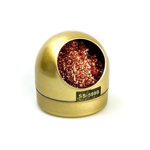 Soldering Iron Tip Cleaner Sunshine SS-599B, (golden) Preview 1