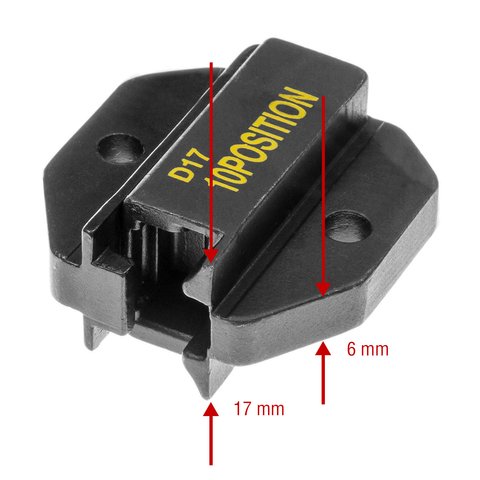 Mordazas para crimpadora Pro'sKit 1PK-3003D17 Vista previa  2