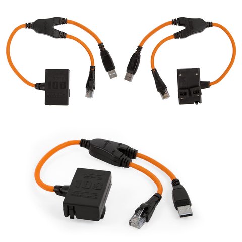 ATF/Cyclone/JAF/MXBOX HTI/UFS/Universal Box F-Bus/USB-кабель для Nokia 108 Превью 7