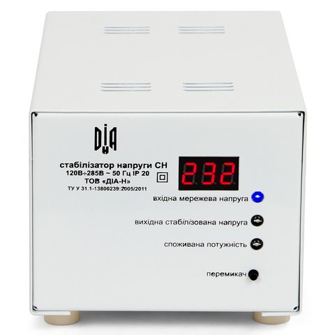 Релейний стабілізатор напруги ДІА-Н СН-600-м Прев'ю 1