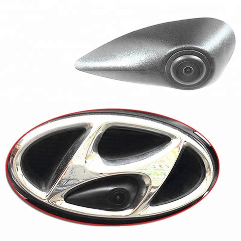 Камера переднього виду для Hyundai (середня) Прев'ю 3