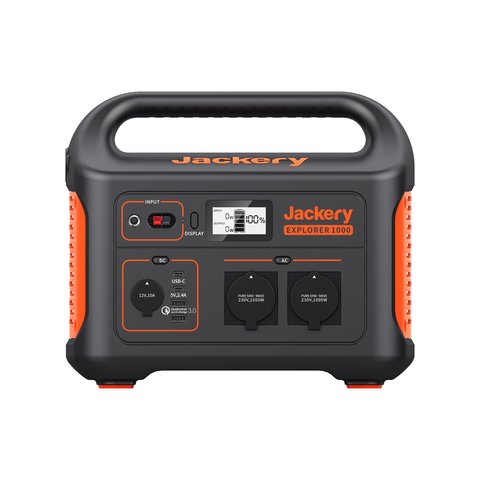 Сонячний генератор Jackery 1000 (Explorer 1000 + 2×SolarSaga 100W) Прев'ю 1