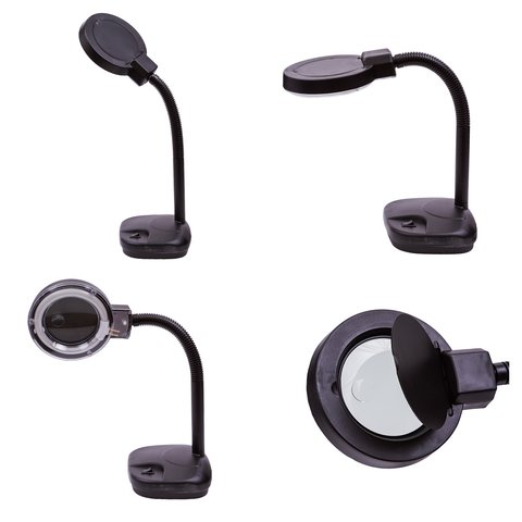 Настольная увеличительная линза Sunshine LJJ 139, круговая подсветка Превью 1