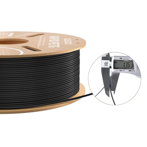 Филамент ELEGOO RAPID PETG, черный (black), 1 кг Превью 1