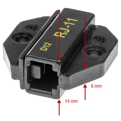 Матрица для кримпера Pro'sKit 1PK-3003D12 - Просмотр 3