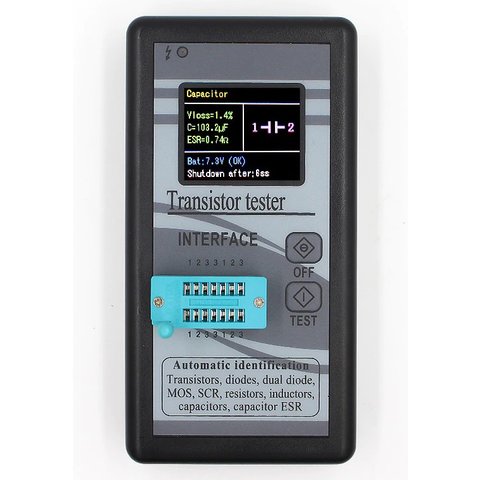 Многофункциональный тестер электронных компонентов FNIRSI Превью 4