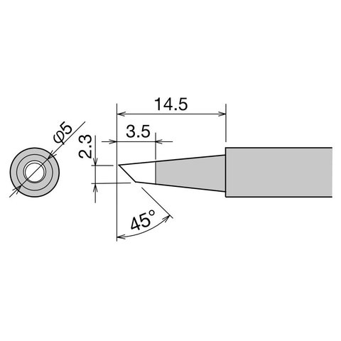 Паяльное жало Goot PX-28RT-2.3BC Превью 2