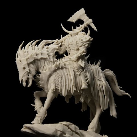 Фотополімерна смола для 3D-принтера ELEGOO 8K Vanilla (водозмивна), 1 кг Прев'ю 3