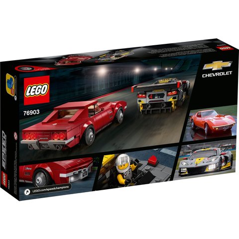 Конструктор LEGO Скоростные гонки Chevrolet Corvette 76903 Превью 7
